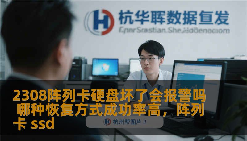 了解2308阵列卡硬盘出现故障时是否会报警，以及在硬盘故障后的恢复方式。本文将为您分析不同恢复方式的成功率及操作建议。