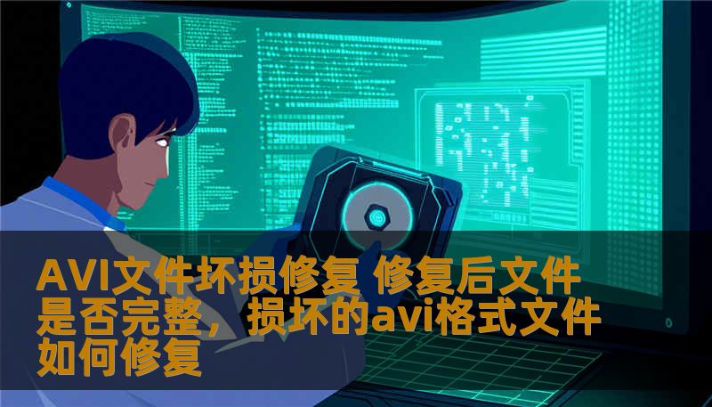AVI文件坏损修复 修复后文件是否完整，损坏的avi格式文件如何修复