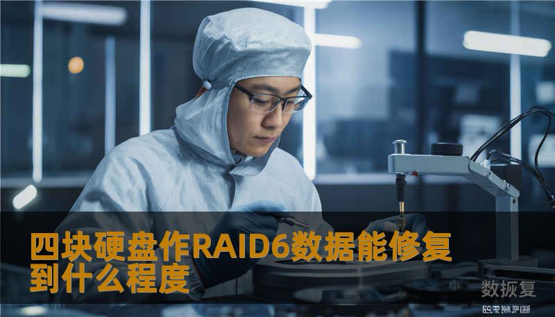 四块硬盘作RAID6数据能修复到什么程度