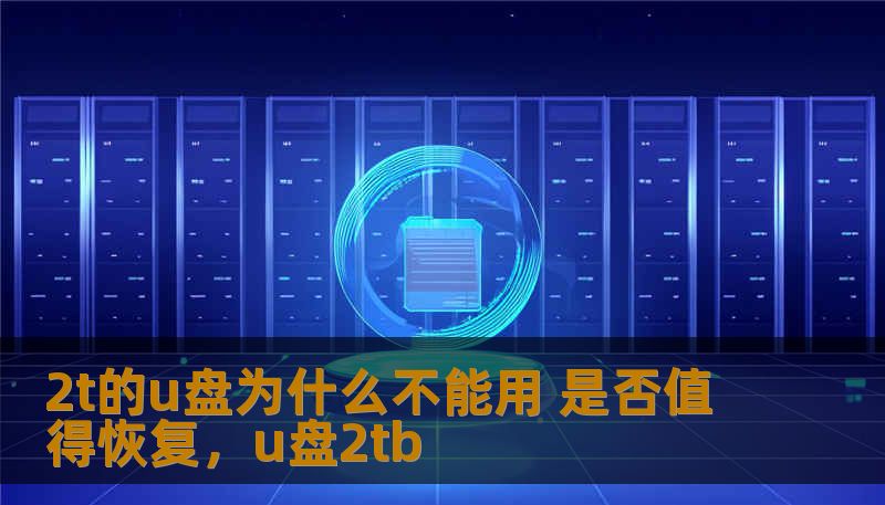 2t的u盘为什么不能用 是否值得恢复，u盘2tb