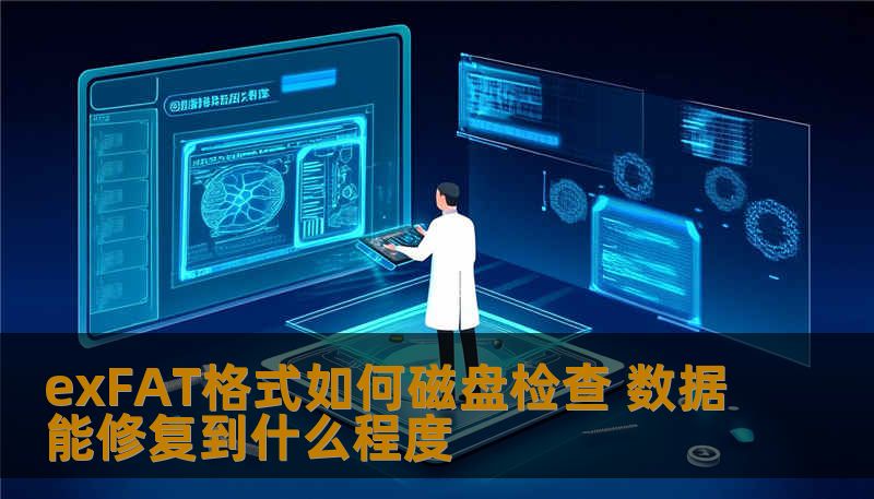 exFAT格式如何磁盘检查 数据能修复到什么程度