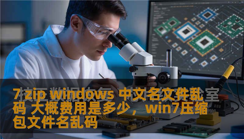 本文深入解析了如何解决7-Zip在Windows中出现中文名文件乱码的常见问题，并详细探讨了解决此问题的费用和方式。