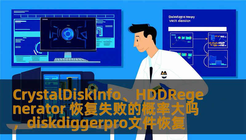 了解如何利用CrystalDiskInfo和HDDRegenerator修复硬盘故障的原理与方法，分析两款软件的修复效果和失败概率。
