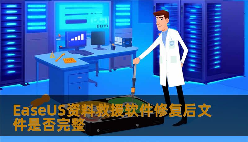 EaseUS资料救援软件修复后文件是否完整