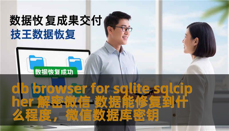 db browser for sqlite sqlcipher 解密微信 数据能修复到什么程度，微信数据库密钥