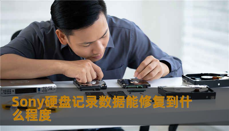 Sony硬盘记录数据能修复到什么程度