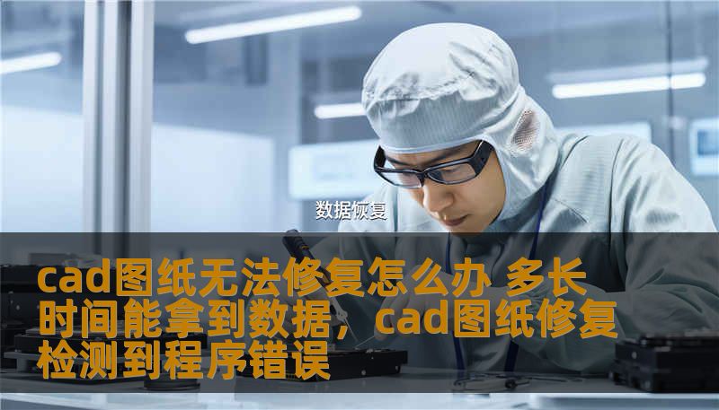 cad图纸无法修复怎么办 多长时间能拿到数据，cad图纸修复检测到程序错误