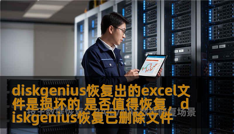 diskgenius恢复出的excel文件是损坏的 是否值得恢复，diskgenius恢复已删除文件