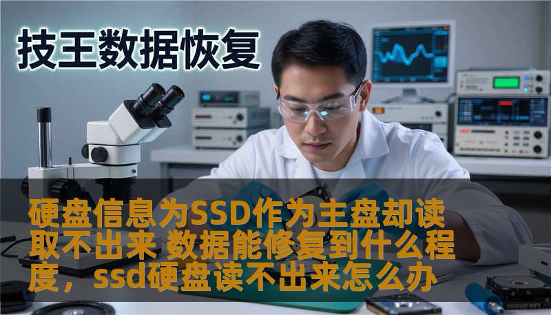 硬盘信息为SSD作为主盘却读取不出来 数据能修复到什么程度,ssd硬盘读不出来怎么办 硬盘信息为SSD作为主盘却读取不出来 数据能修复到什么程度,ssd硬盘读不出来怎么办