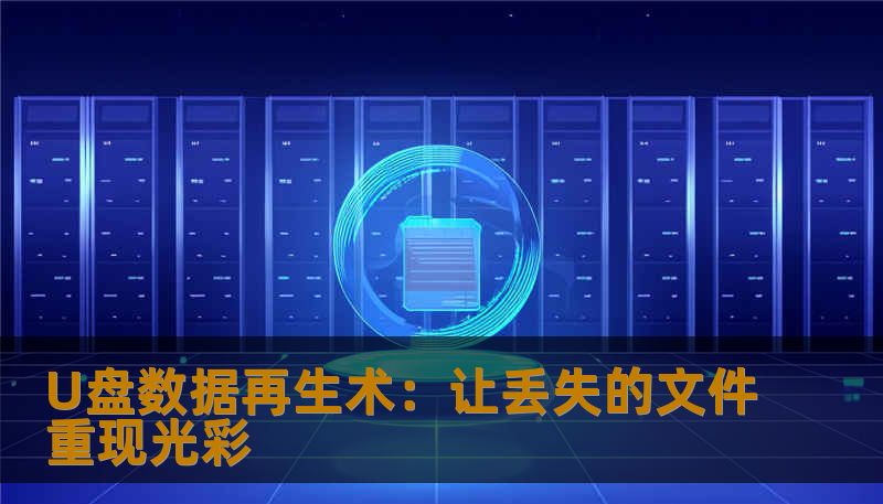 U盘数据再生术：让丢失的文件重现光彩