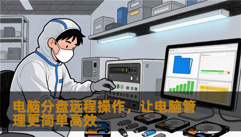 电脑分盘远程操作，让电脑管理更简单高效