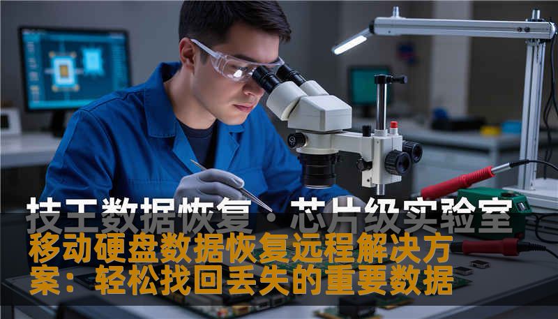 移动硬盘数据恢复远程解决方案：轻松找回丢失的重要数据