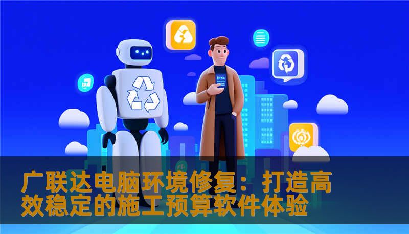 广联达电脑环境修复：打造高效稳定的施工预算软件体验