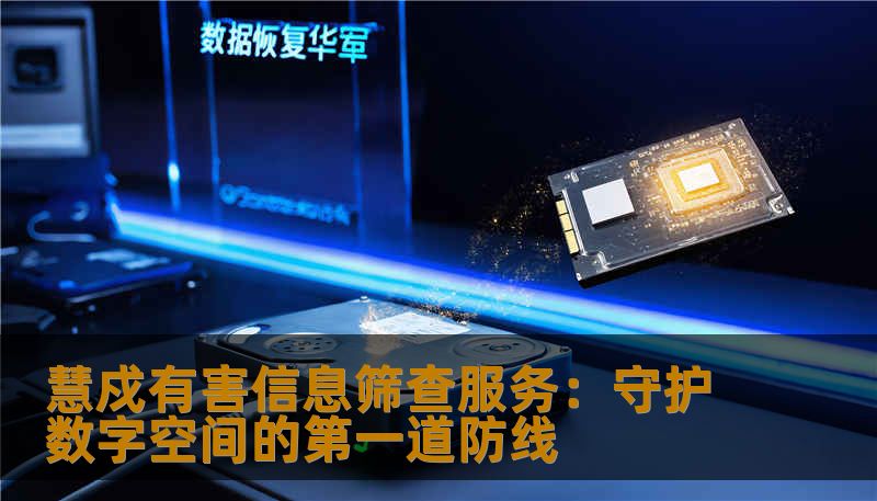 慧戍有害信息筛查服务：守护数字空间的第一道防线