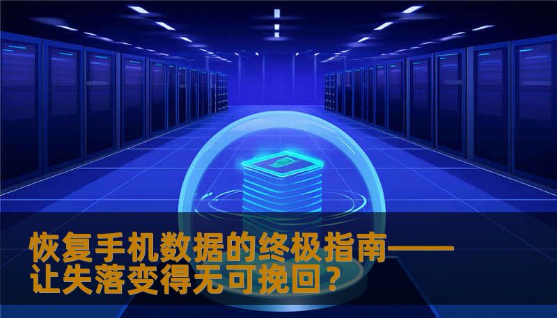 恢复手机数据的终极指南——让失落变得无可挽回? 恢复手机数据的终极指南——让失落变得无可挽回?