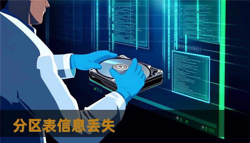 分区表信息丢失