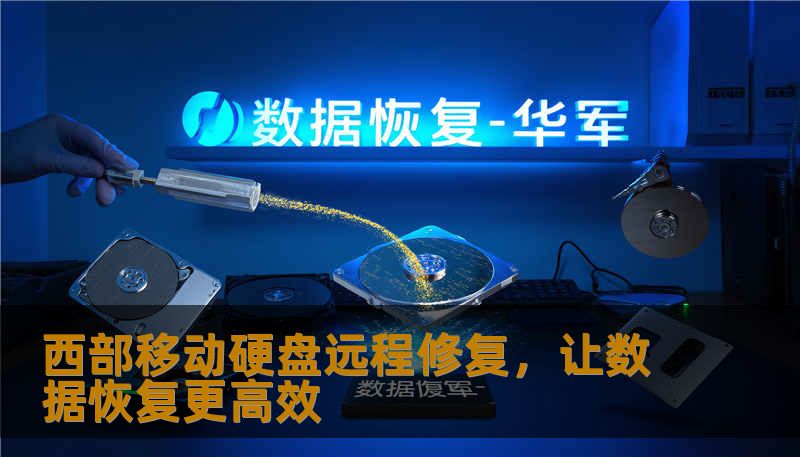 西部移动硬盘远程修复，让数据恢复更高效