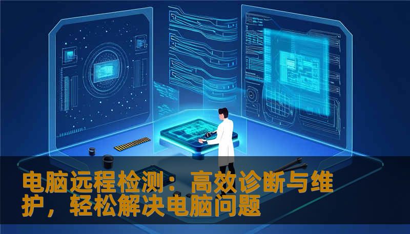 电脑远程检测：高效诊断与维护，轻松解决电脑问题