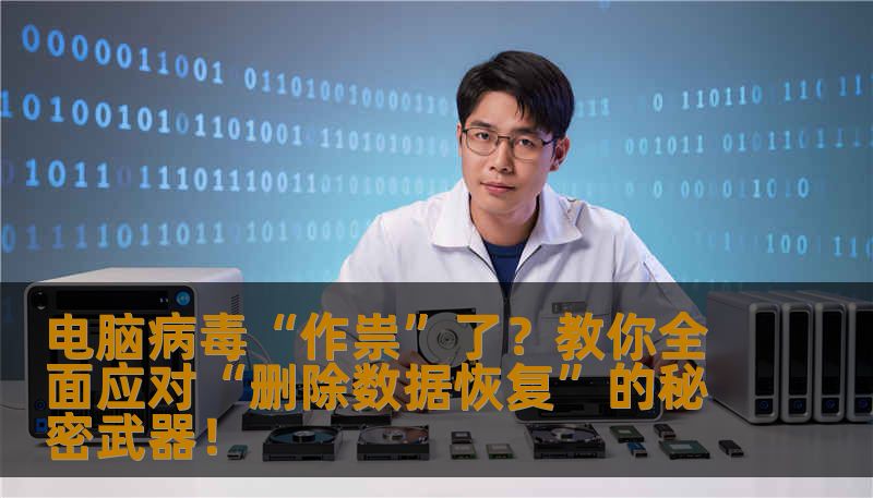 电脑病毒导致数据丢失让人心跳加速？别慌！本篇软文为你揭秘病毒背后隐藏的“删除数据恢复”技巧，从病毒预防到数据恢复全流程，让你轻松应对每一次“数据危机”，重新掌控你的电脑世界！