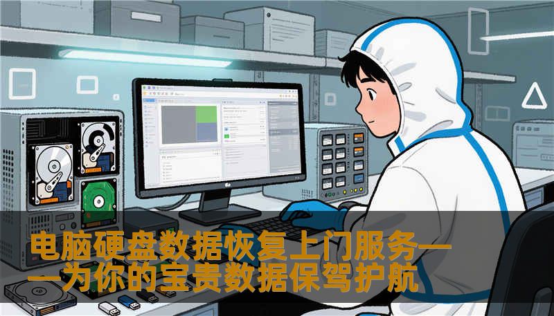 电脑硬盘数据恢复上门服务——为你的宝贵数据保驾护航                    在信息化快速发展的今天，电脑已经成为人们生活、工作中不可或缺的工具。随着数据的日益增长，硬盘成为存放重要资料、回忆和工作的关键词。然而意外总是在不经意间发生——硬盘突然变得宕机或出现故障，误删数据，或者电脑突发不可恢复的硬件损坏，都可能导致宝贵的数据瞬间消失。    这种时候，很多人会陷入焦虑：我的所有工作资