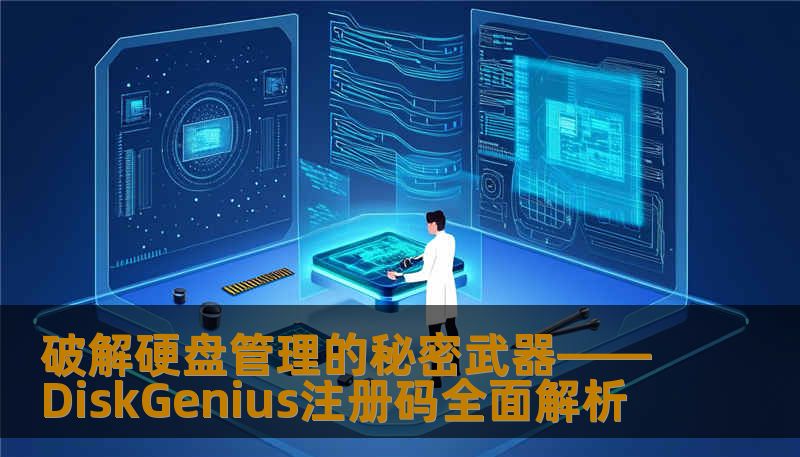 破解硬盘管理的秘密武器——DiskGenius注册码全面解析