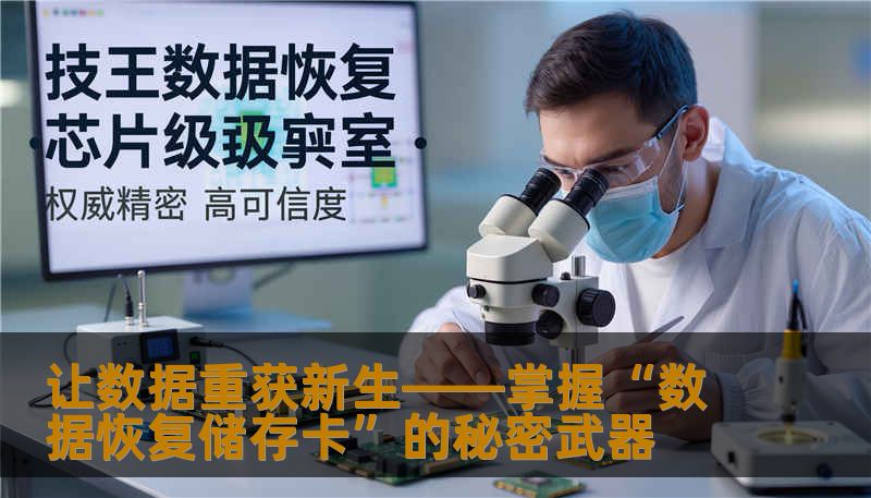 无论是重要文档、珍贵照片还是工作资料，储存卡数据丢失都令人焦虑。本文详解数据恢复储存卡的关键技巧与方法，助力你轻松应对数据危机，重拾数字财富。