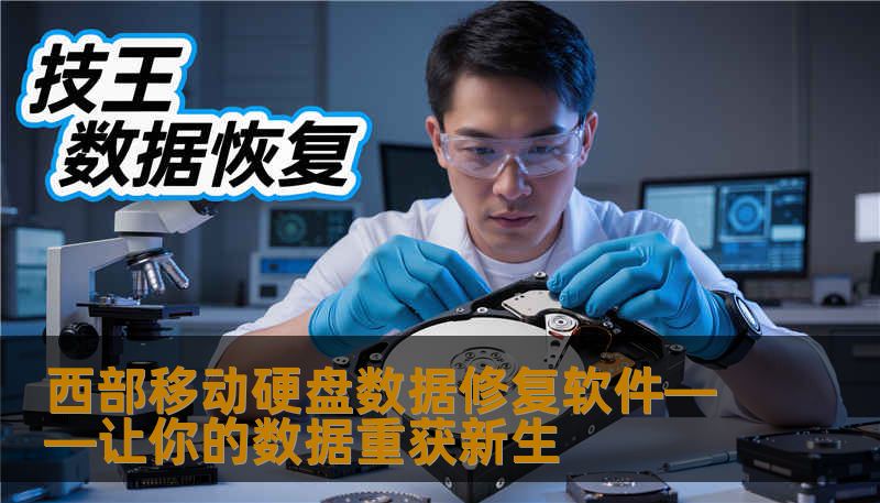 西部移动硬盘数据修复软件——让你的数据重获新生