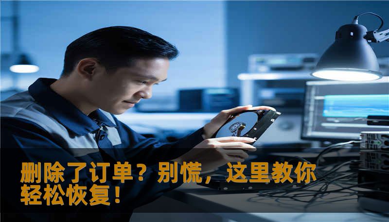 删除了订单？别慌，这里教你轻松恢复！