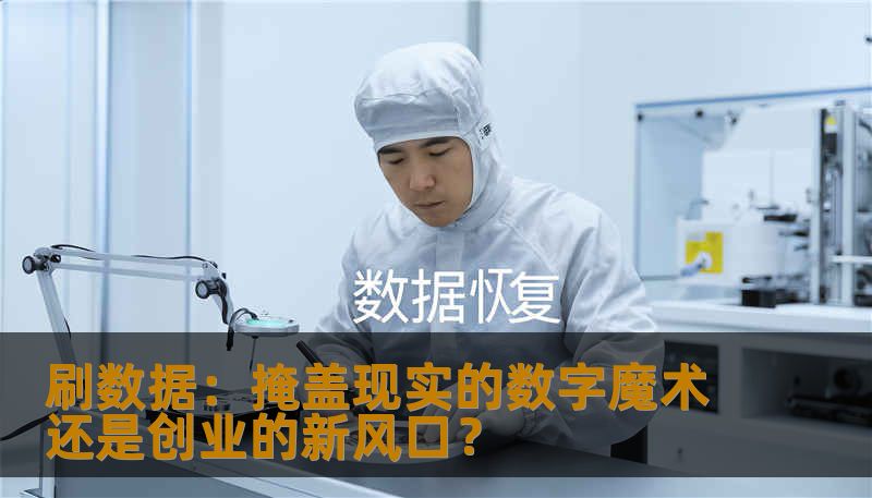 刷数据:掩盖现实的数字魔术还是创业的新风口? 刷数据:掩盖现实的数字魔术还是创业的新风口?