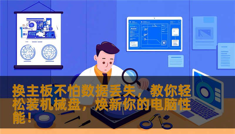 换主板不怕数据丢失，教你轻松装机械盘，焕新你的电脑性能！