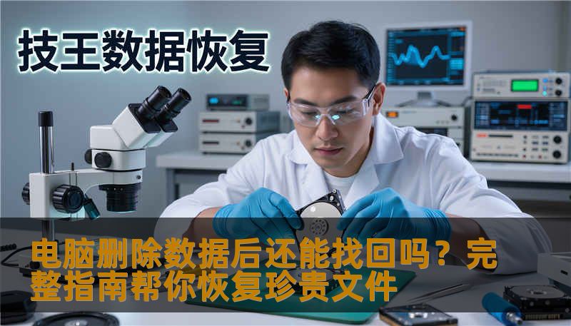 电脑删除数据后还能找回吗?完整指南帮你恢复珍贵文件 电脑删除数据后还能找回吗?完整指南帮你恢复珍贵文件