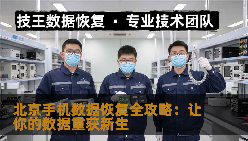 北京手机数据恢复全攻略：让你的数据重获新生