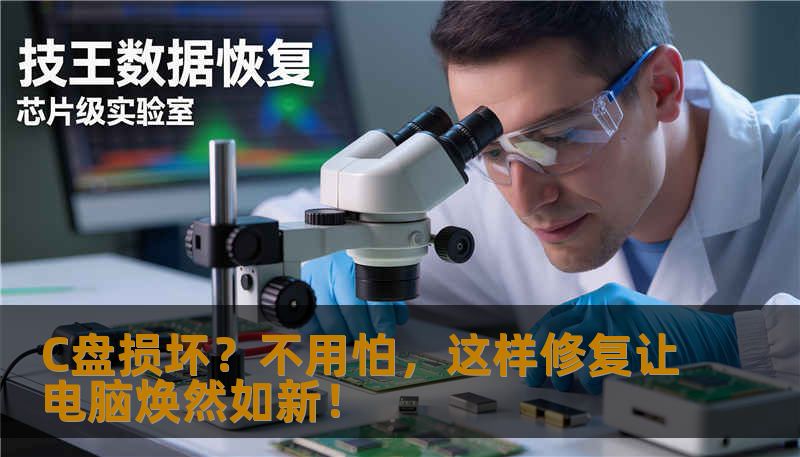 C盘损坏？不用怕，这样修复让电脑焕然如新！