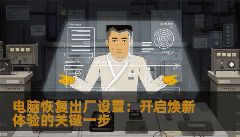 电脑恢复出厂设置：开启焕新体验的关键一步