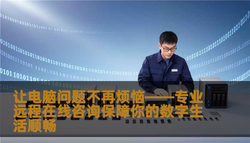 让电脑问题不再烦恼——专业远程在线咨询保障你的数字生活顺畅