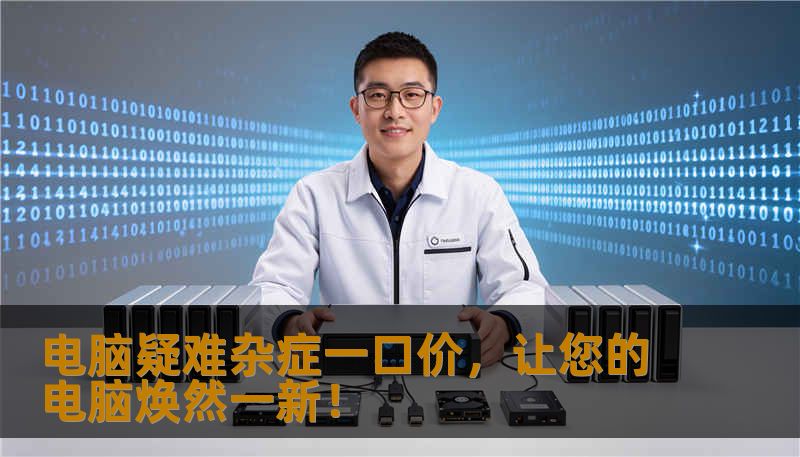 电脑疑难杂症一口价，让您的电脑焕然一新！