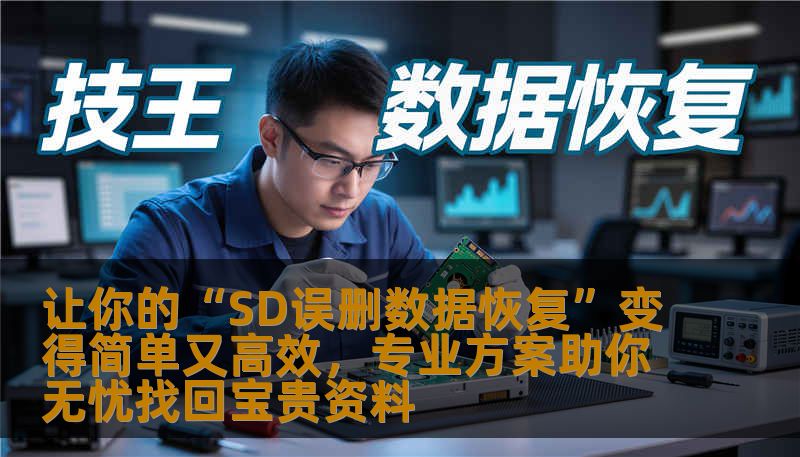 让你的“SD误删数据恢复”变得简单又高效，专业方案助你无忧找回宝贵资料                    在现代生活中，SD卡已成为我们存储图片、视频、文档和工作资料的主要载体之一。不论是摄影爱好者、高校学生，还是职场白领，几乎都离不开手中的那块小小存储卡。一次不小心的误操作，可能就会让我们心中那份宝贵的资料付之一炬。尤其是在“误删文件”这个最常见的问题中，很多人都曾经历过那种崩溃与焦虑——到