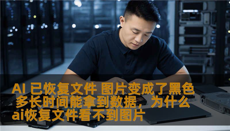 AI 已恢复文件 图片变成了黑色 多长时间能拿到数据，为什么ai恢复文件看不到图片