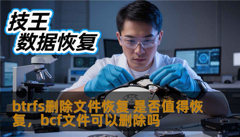 btrfs删除文件恢复 是否值得恢复，bcf文件可以删除吗