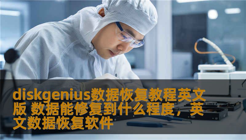 diskgenius数据恢复教程英文版 数据能修复到什么程度，英文数据恢复软件