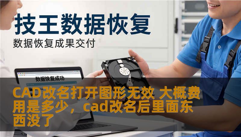 CAD改名打开图形无效 大概费用是多少，cad改名后里面东西没了