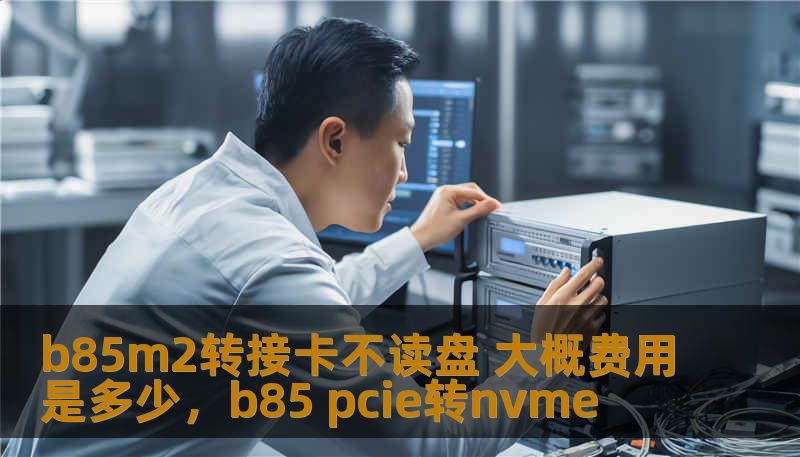 b85m2转接卡不读盘 大概费用是多少，b85 pcie转nvme