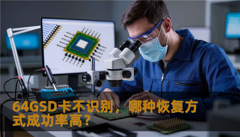 64GSD卡不识别，哪种恢复方式成功率高？