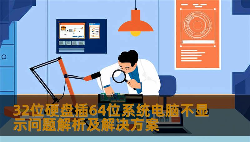 32位硬盘插64位系统电脑不显示问题解析及解决方案 32位硬盘插64位系统电脑不显示问题解析及解决方案