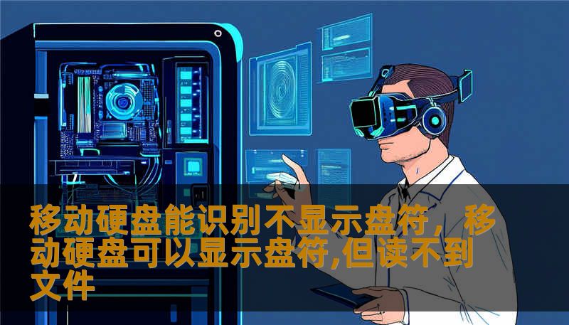 移动硬盘能识别不显示盘符，移动硬盘可以显示盘符,但读不到文件