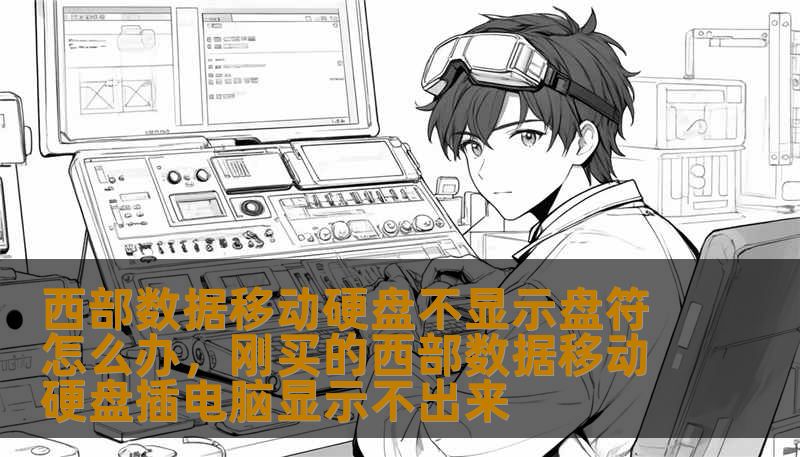 西部数据移动硬盘不显示盘符怎么办，刚买的西部数据移动硬盘插电脑显示不出来