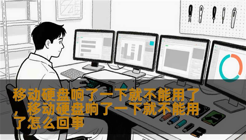 移动硬盘响了一下就不能用了，移动硬盘响了一下就不能用了怎么回事