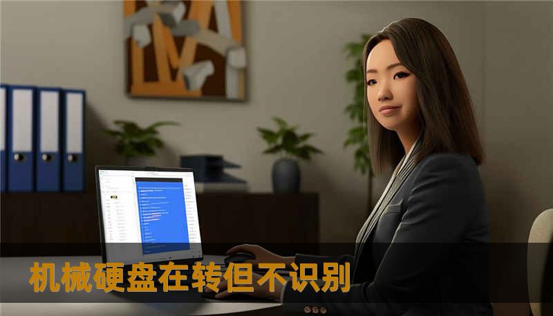 机械硬盘在转但不识别