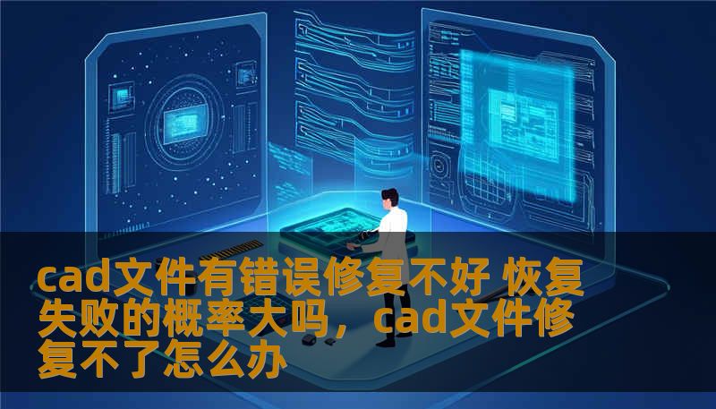 cad文件有错误修复不好 恢复失败的概率大吗，cad文件修复不了怎么办