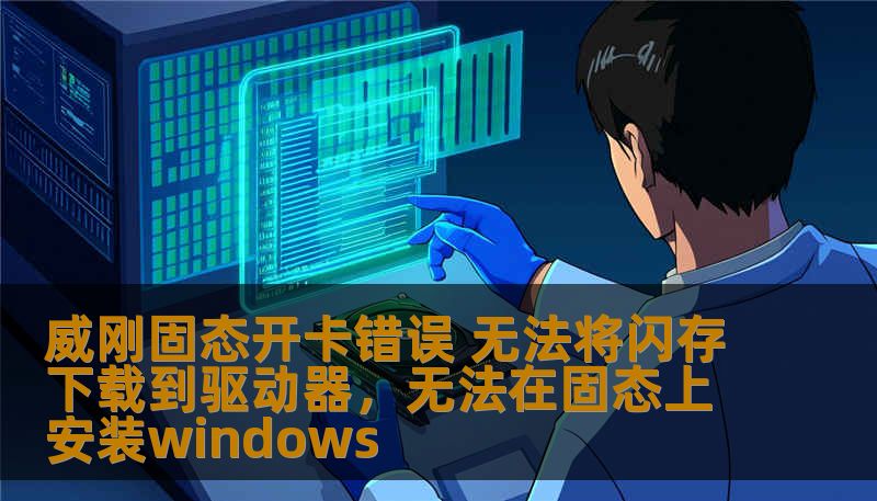 威刚固态开卡错误 无法将闪存下载到驱动器，无法在固态上安装windows